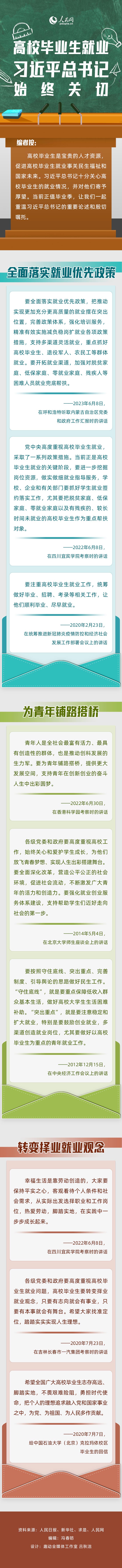 高校结业生就业 习近平总书记始终关心