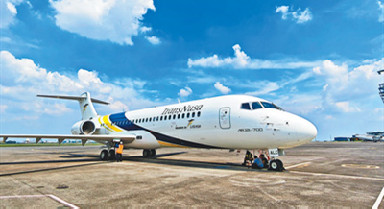  The first RMB cross-border settlement domestic aircraft arrived in Indonesia