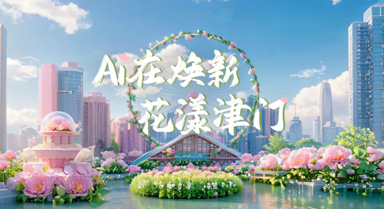 “津”非昔比丨AI在焕新，花漾津门