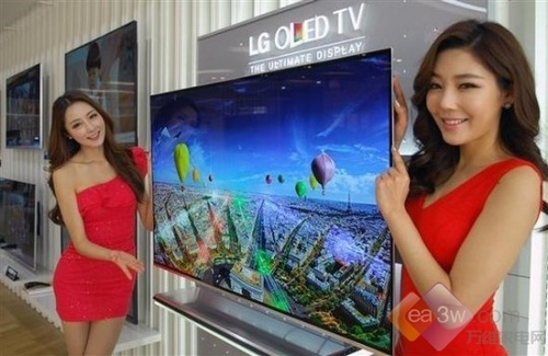 直击2013美国CES：LG发布首款OLED TV