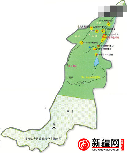 中国山村人口分布现状_(板房沟乡区域现状分布示意图)-乌鲁木齐晚报--电子版