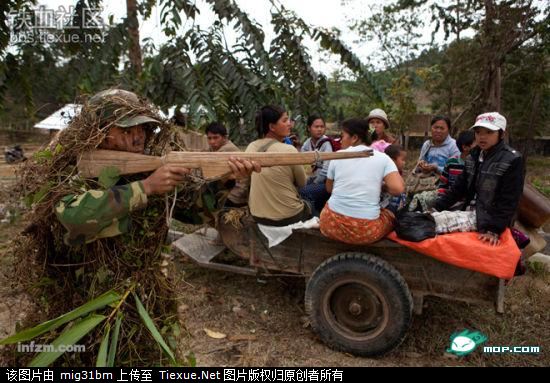 缅甸内战有升级的迹象 民众纷纷出逃