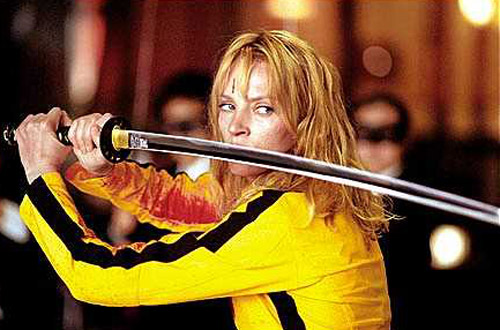 4.武士刀 《杀死比尔》(kill bill)