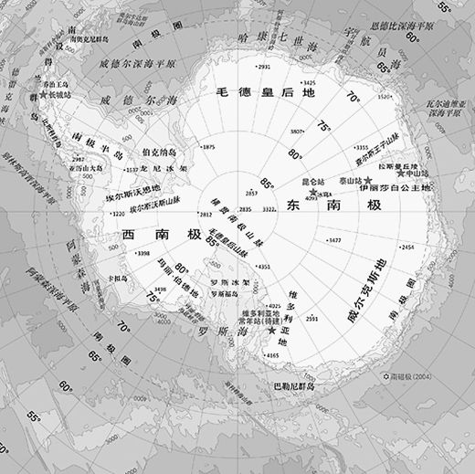 中国南极考察站分布示意图2月上旬,我国第四个南极考察站泰山站建成