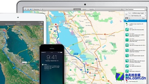 ios 8地图将迎来重大改变 新增公交导航