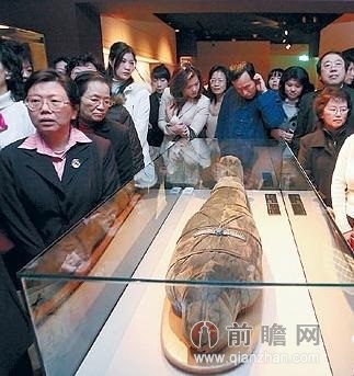 大英博物馆木乃伊展 公元700年潮女大腿内侧留文身【3