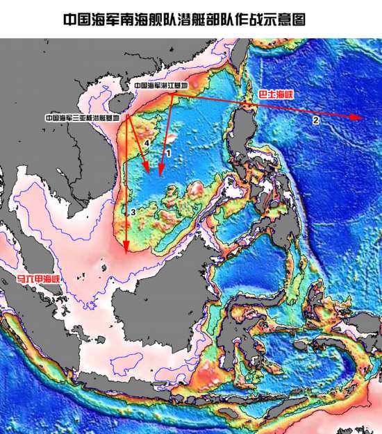 中军方修建核潜艇基地?南海核打击阵地曝光