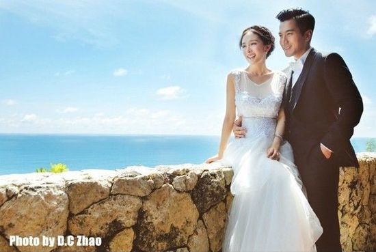 杨幂刘恺威婚礼 私密婚纱照首次曝光(组图)