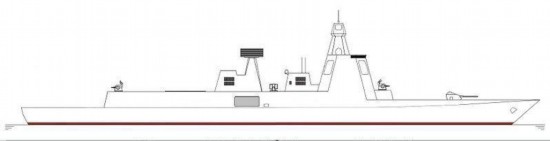 组图:055下一代驱逐舰大胆推测 要造中国版ddg-1000
