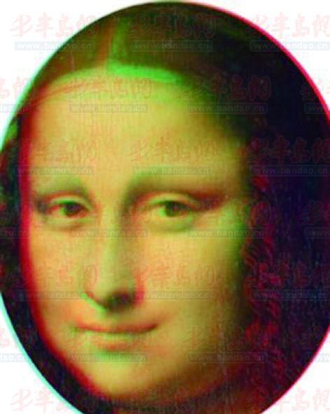 达芬奇曾画两幅 蒙娜丽莎 重叠后有3D效果(图
