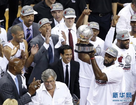 NBA:热火夺得东部冠军