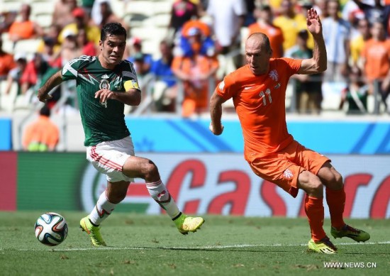 Netherlands won 2-1 over Mexico and qualified for Quarter-finals on Sunday.