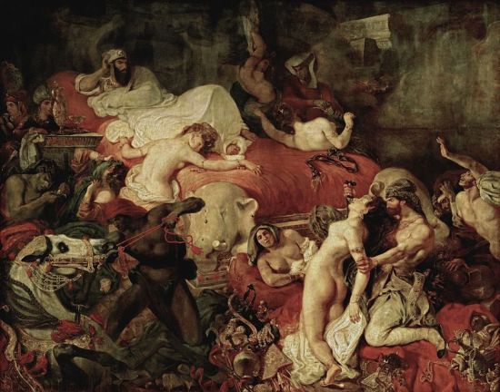 (Eugene Delacroix)Ʒ¶˹֮(The Death of Sardanapalus)(1827)