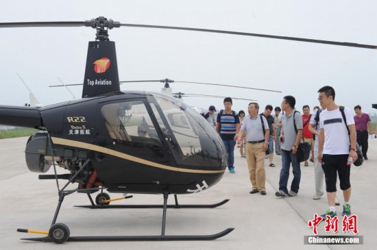 First private flying club draws crowds in Tianjin