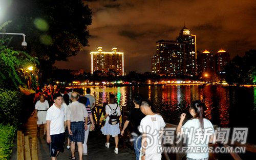 夏日纳凉赏景好去处 福州五大步行道打造慢生活