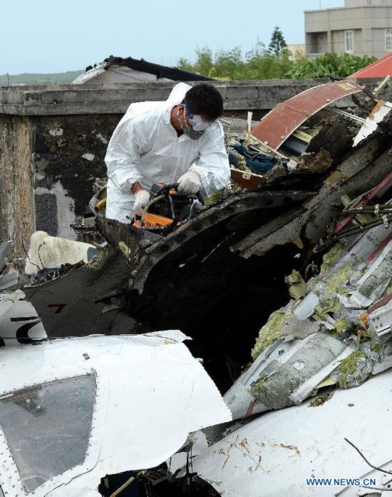 CHINA-TAIWAN-PENGHU-PLANE CRASH (CN)