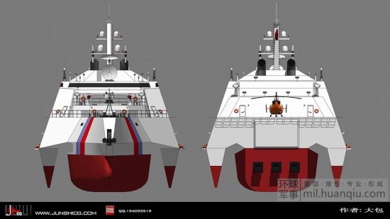 南海维权新设备:中国海警三体濒海巡逻舰曝光【6】