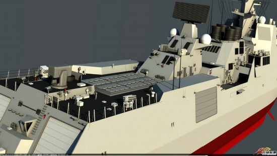 中国海军未来055型驱逐舰曝光 超强性能亚洲第一【14】