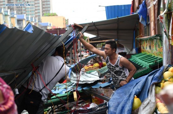 CHINA-GUANGXI-TYPHOON KALMAEGI-HAVOC (CN)