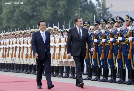 CHINA-BEIJING-LI KEQIANG-SPANISH PM-TALKS(CN)