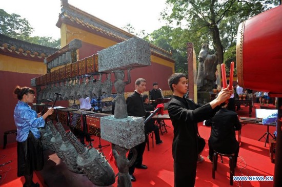 CHINA-HUNAN-CHANGSHA-CONFUCIUS-MEMORIAL CEREMONY (CN)