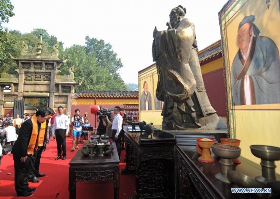 CHINA-HUNAN-CHANGSHA-CONFUCIUS-MEMORIAL CEREMONY (CN)