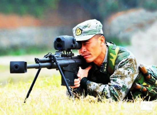 中国新型大口径狙击步枪 可在2公里外一击致命