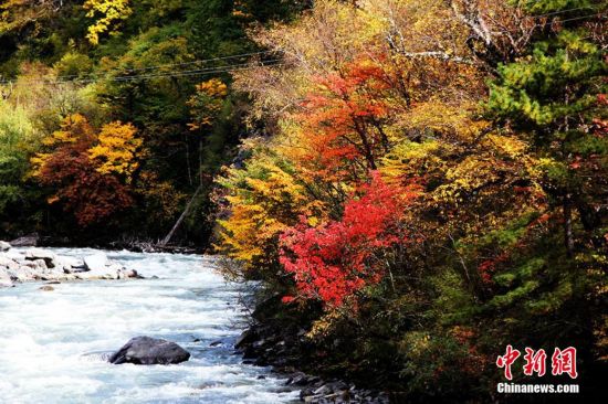 Picturesque scenery in Sichuan