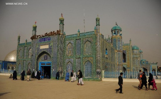 AFGHANISTAN-BALKH-HAZARAT-ALI-SHRINE