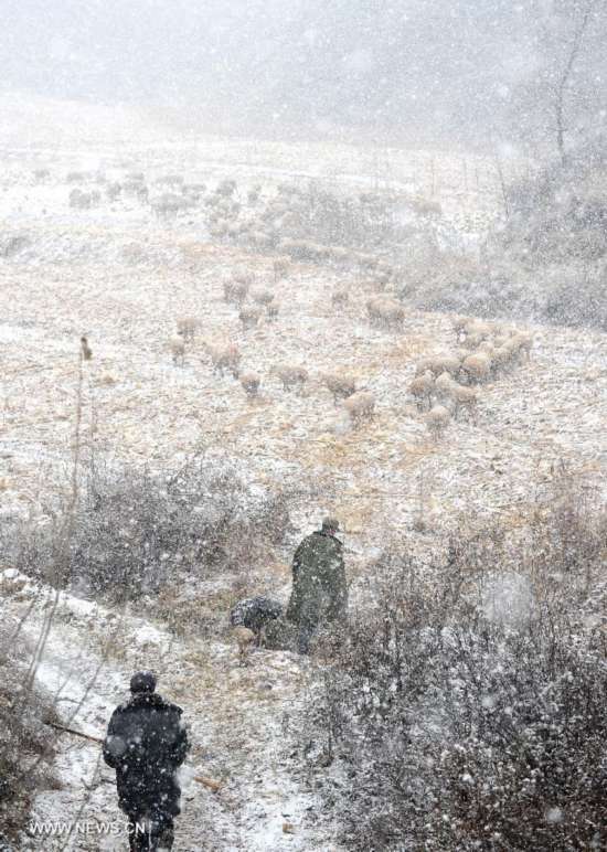 **CHINA-SHANXI-SNOWFALL (CN)