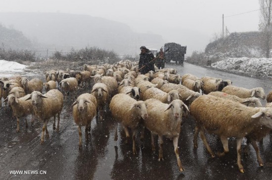 **CHINA-SHANXI-SNOWFALL (CN)