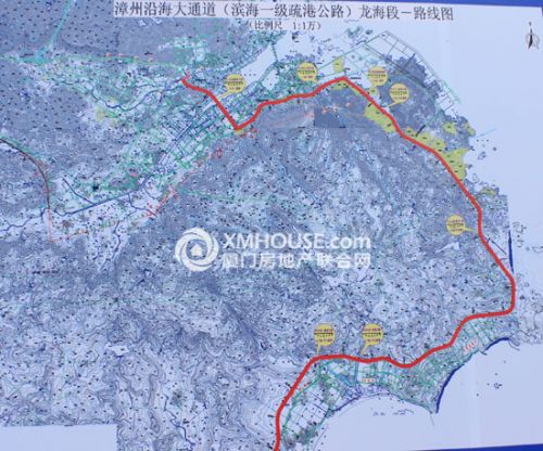 漳州沿海大通道按一级公路标准建设 途经东山等地