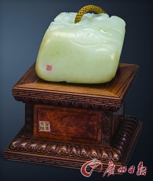 ランキングや新製品 【雅古堂】唐物 寿山石 古印材 重量79g 篆刻 田黄