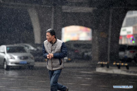 **CHINA-SHANXI-TAIYUAN-SNOWFALL (CN)