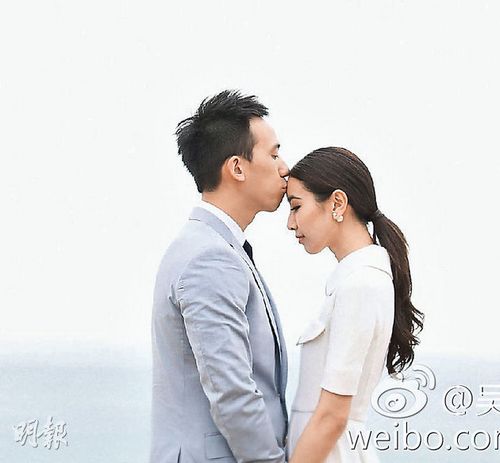 吴雨霏与"网球王子"结婚 旧爱余文乐送祝福(组图)