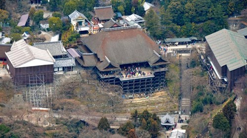 年久失修 京都清水寺将进行古法加固工程 图 上海频道 人民网