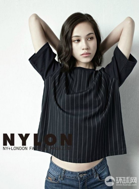 日本当红模特水原希子拍摄韩国版《Nylon》