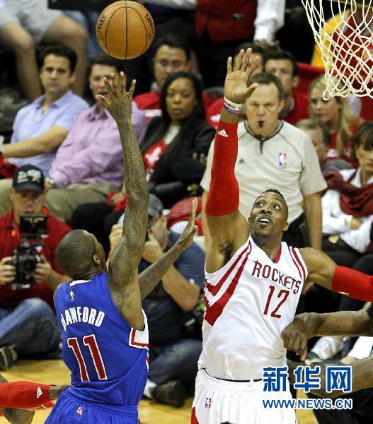 NBA季后赛:快船胜火箭 总分1-0