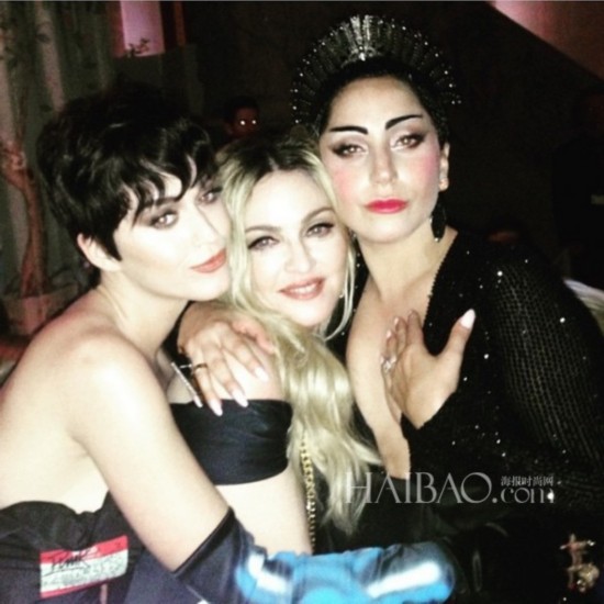 ١ (Katy Perry) , (Madonna) ,Lady Gaga