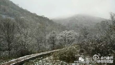 北京遭遇64年最冷5月 昨天门头沟下雪了(图)