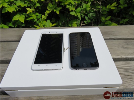 除了镜头凸出哪都不像!vivo x5 pro对比iPhone6