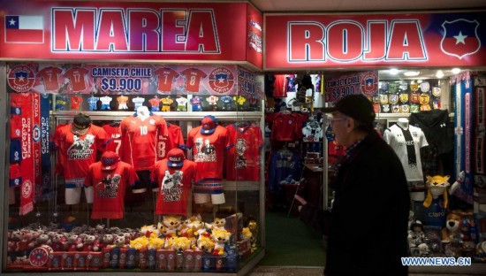 (SP)CHILE-SANTIAGO-COPA AMERICA-PREPARATIONS