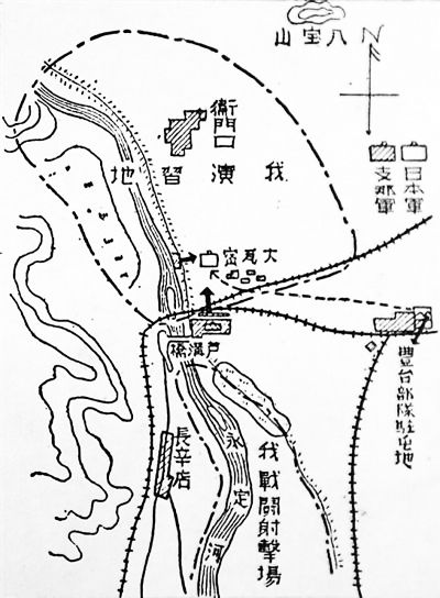 地图,首次披露卢沟桥事变部分史料,这些史料足以证明卢沟桥事变是日本