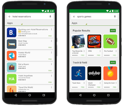 Google Play正式推搜索广告和全新应用推广工