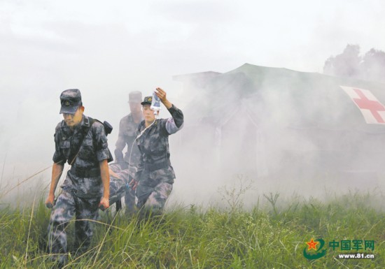 揭秘:"打仗型医院"野战战场试刀