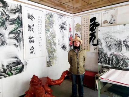 李森彪,字林虎,甘肃省定西市岷县人,职业画家,甘肃书画家协会会员