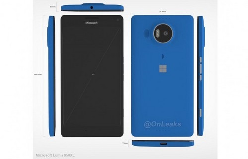 Lumia 950 XL更多细节曝光 10月6日发布