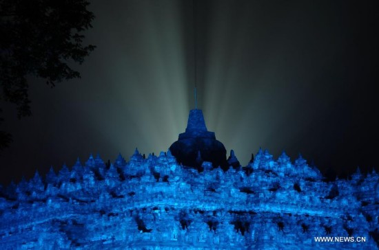 INDONESIA-MAGELANG-BOROBUDUR TEMPLE-UN DAY