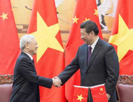 High-level exchanges between China and Vietnam