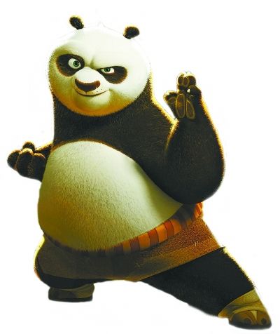 中国观众最爱的动画电影形象,《功夫熊猫》系列的阿宝定是榜上有名.